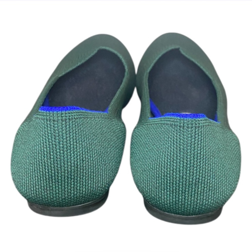 RETIRED Rothy’s The Flat Emerald Green - Picture 6 of 8